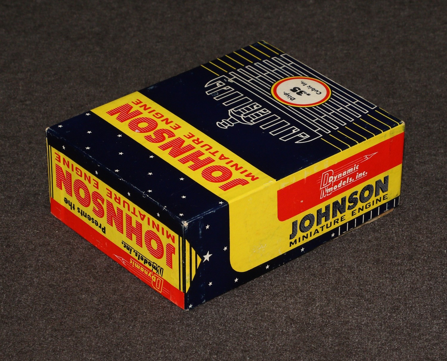 RC Model Airplane Car Boat Engine Dynamic Models Johnson .35 Miniature