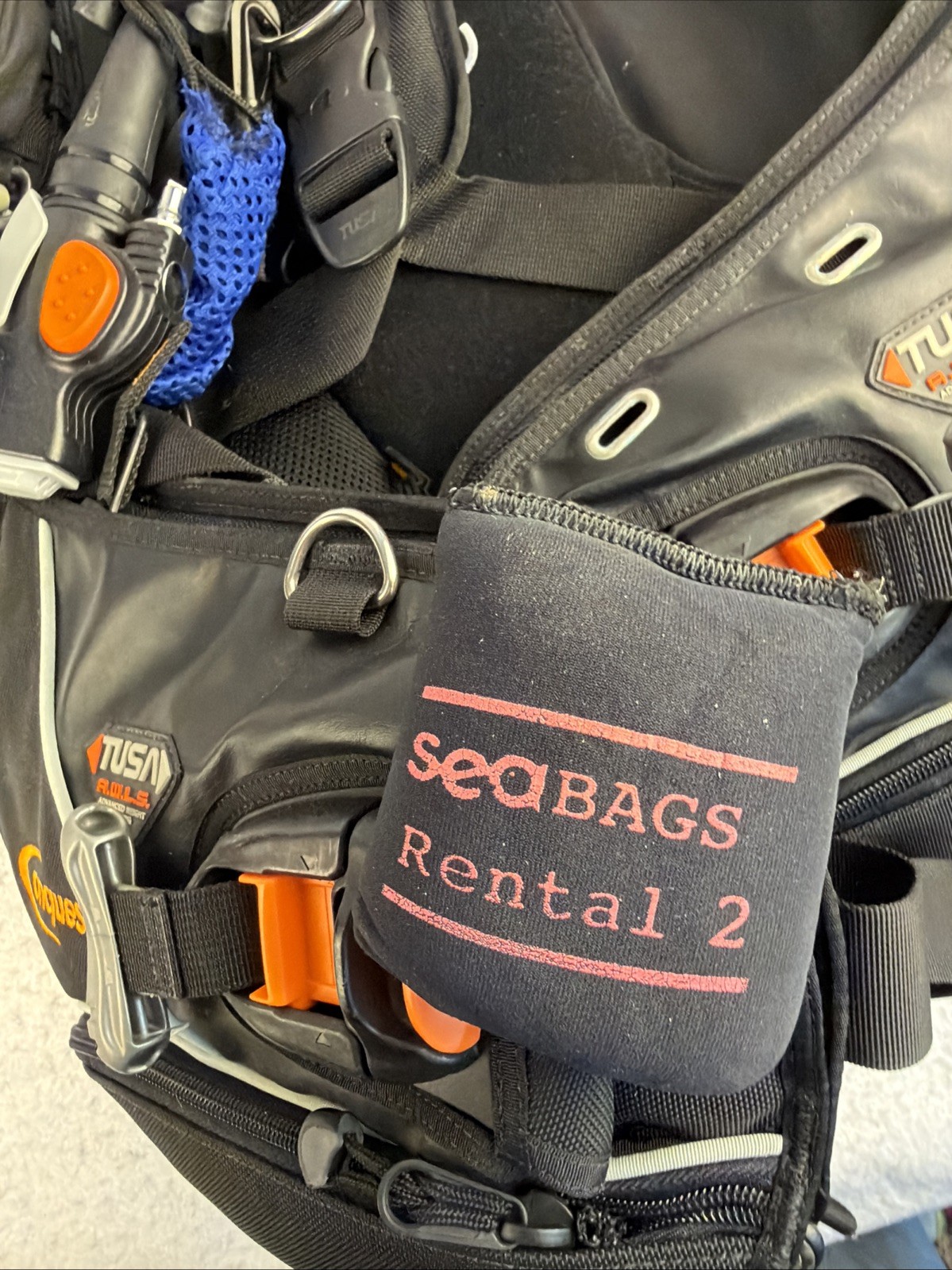 Tusa Conquest Scuba Diving BCD Excellent Condition