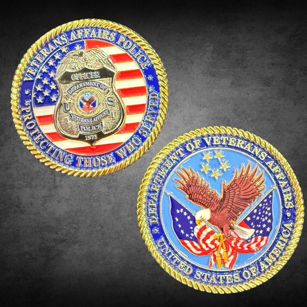 VA US Department of Veterans Affairs Police Challenge Coin - New! Fast Shipping