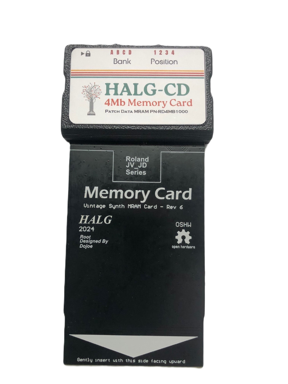 Roland/Akai Memory Data Card 16 x 256MRAM or 8 x 512MRAM -4MB for JD+JV Series -