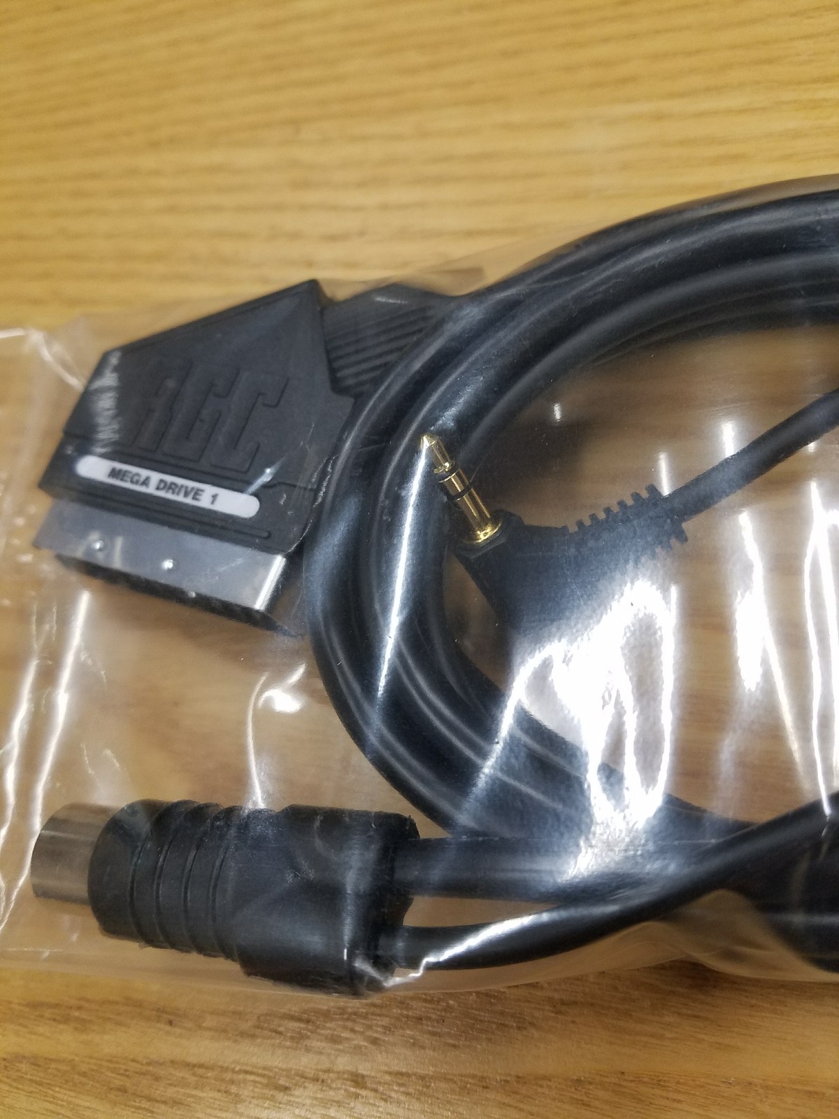 Sega Genesis Model 1 SCART Cable w/ Stereo, Packapunch, CSYNC, RetroGamingCables
