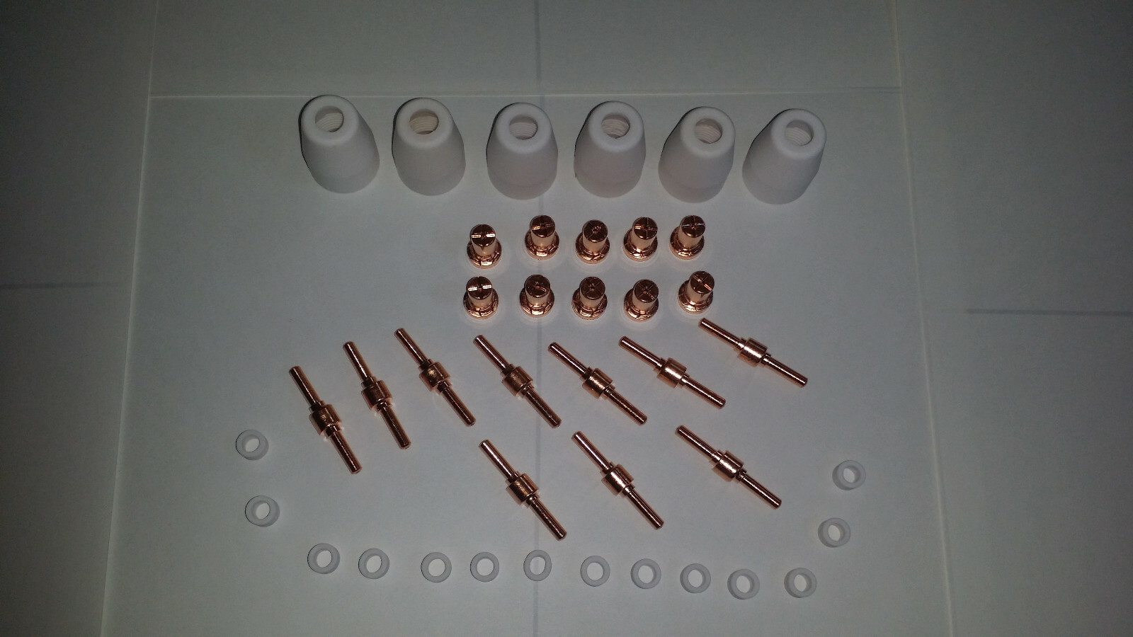 REBOOT RBC-5000D PLASMA CUTTER CONSUMABLES 40PCS COPPER EXTENDED CONSUMABLES USA