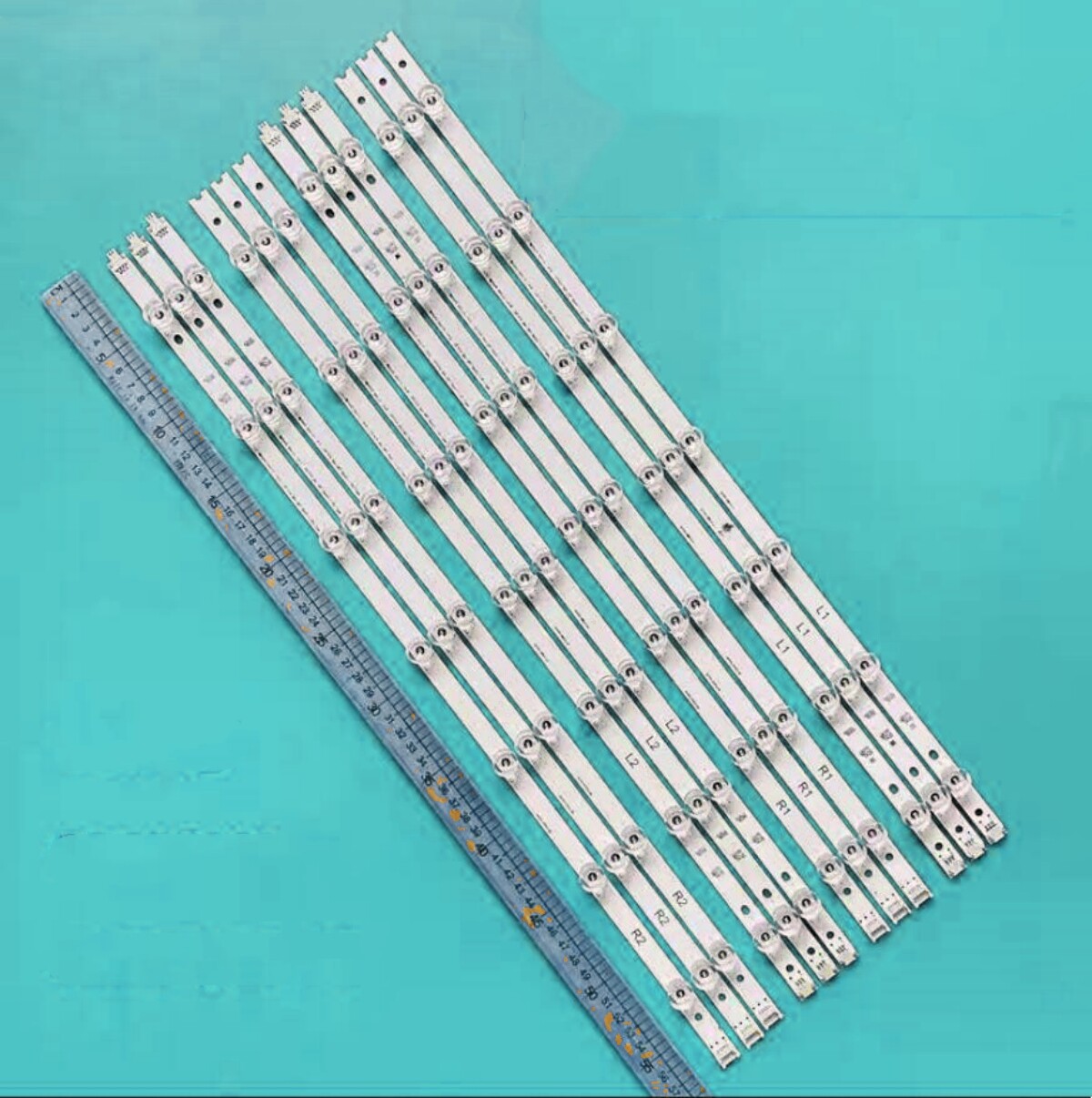 12Pcs New LED strips For LG 55“ V14 Slim 55LB7200 55LB7000V 55LB670V 55LB679V
