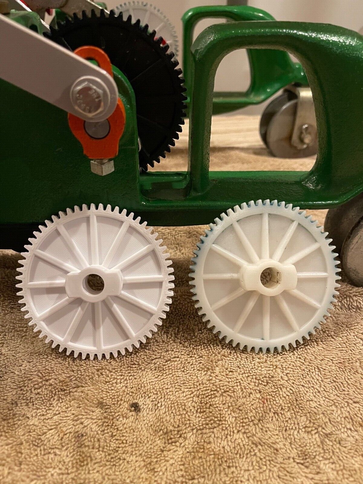 National Walking Sprinkler and Kees Traveling Sprinkler Worm Gear - 3D Printed