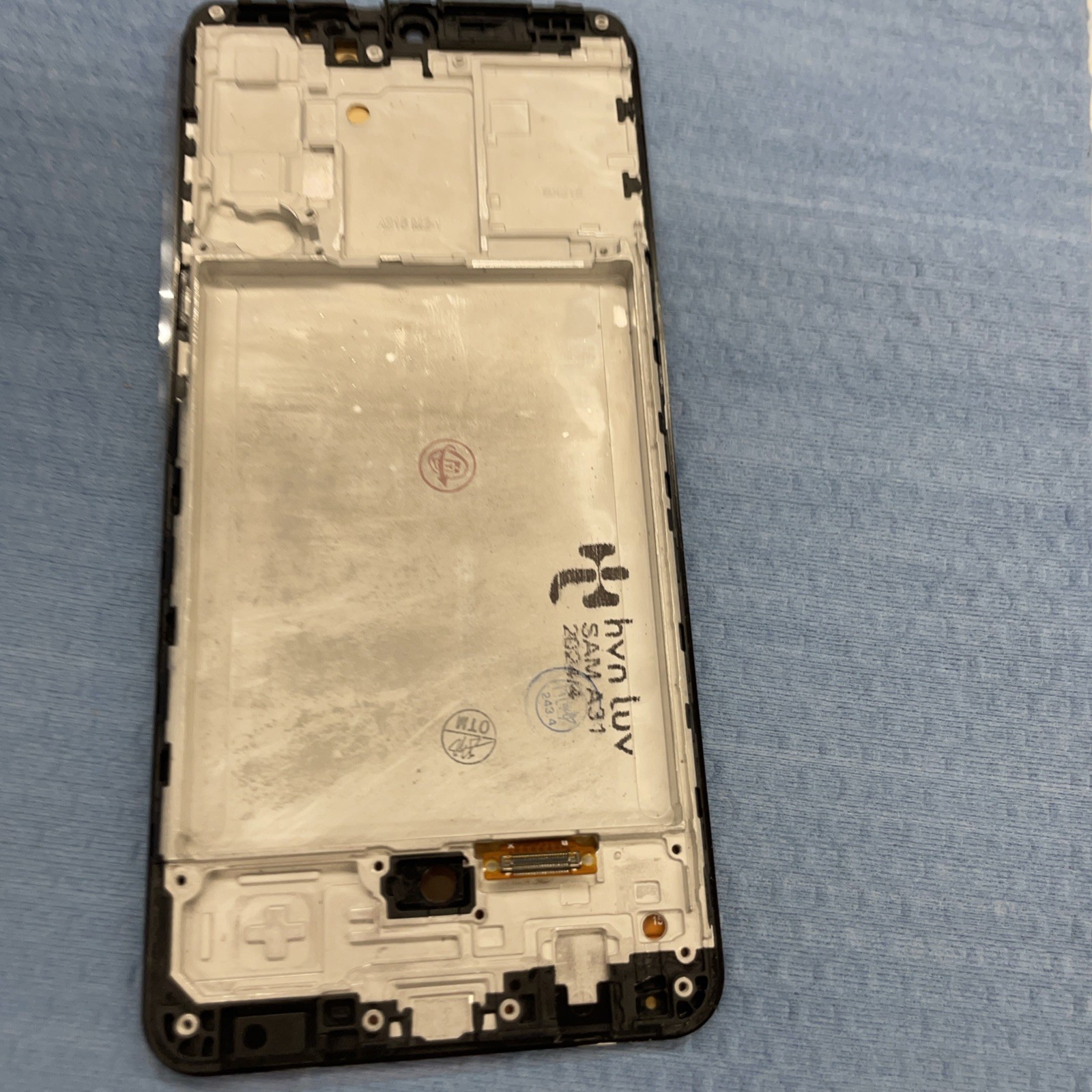 OLED Samsung Galaxy A31 A315 Display Touch Screen Replacement Frame S22