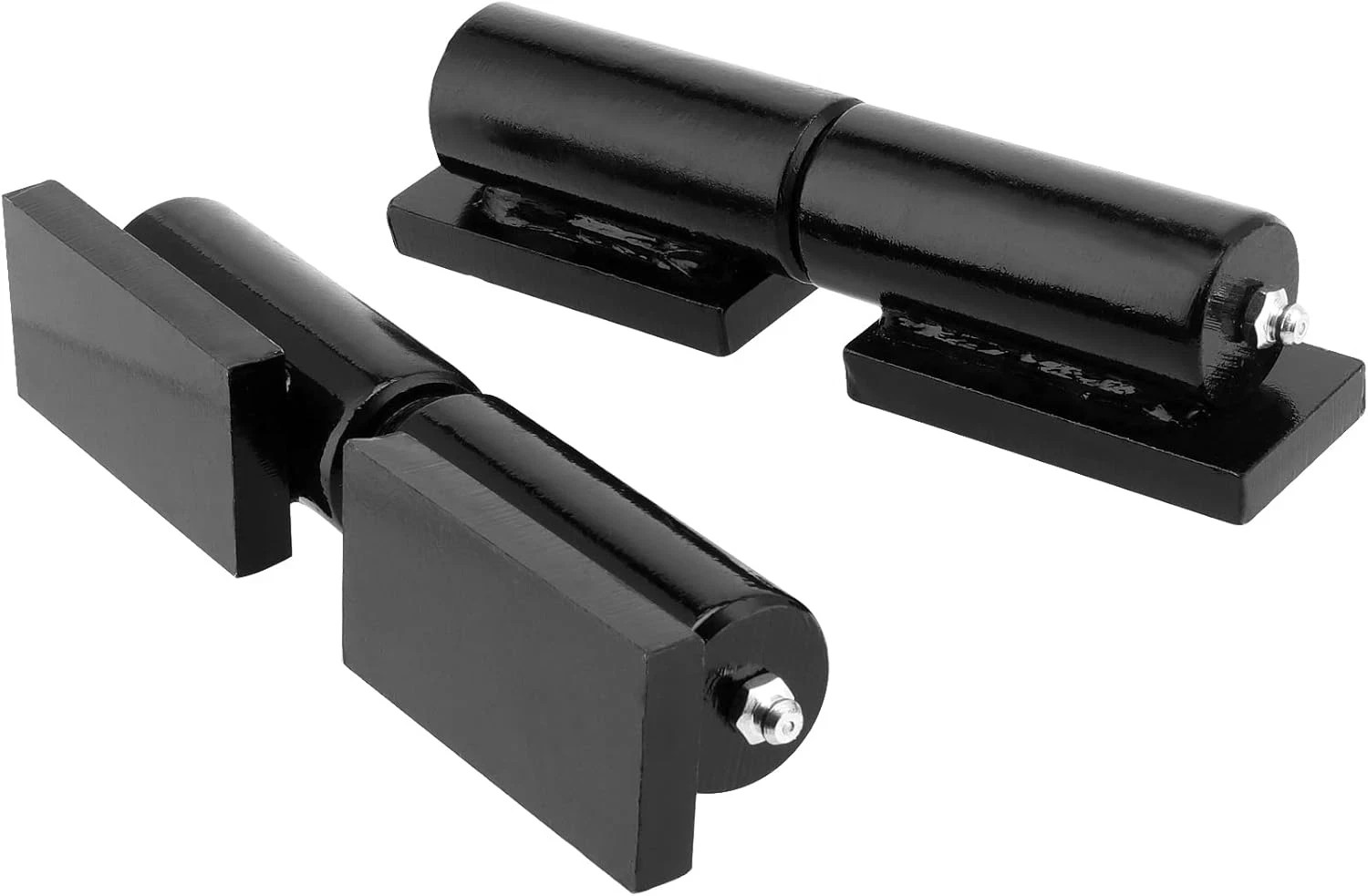 2 Pack 7 Inch Heavy Duty Barrel Gate Hinge, Weld on Barrel Gate Hinges Trailer G