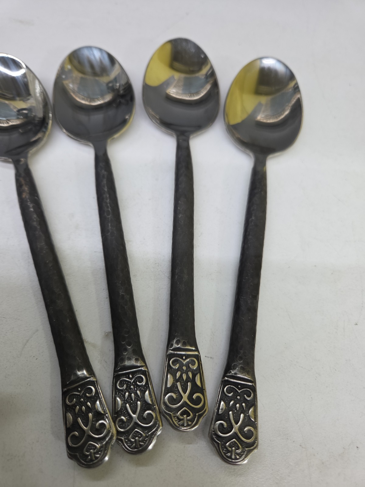 Gourmet Settings AVALON Spoons Stainless Flatware Set Of 4