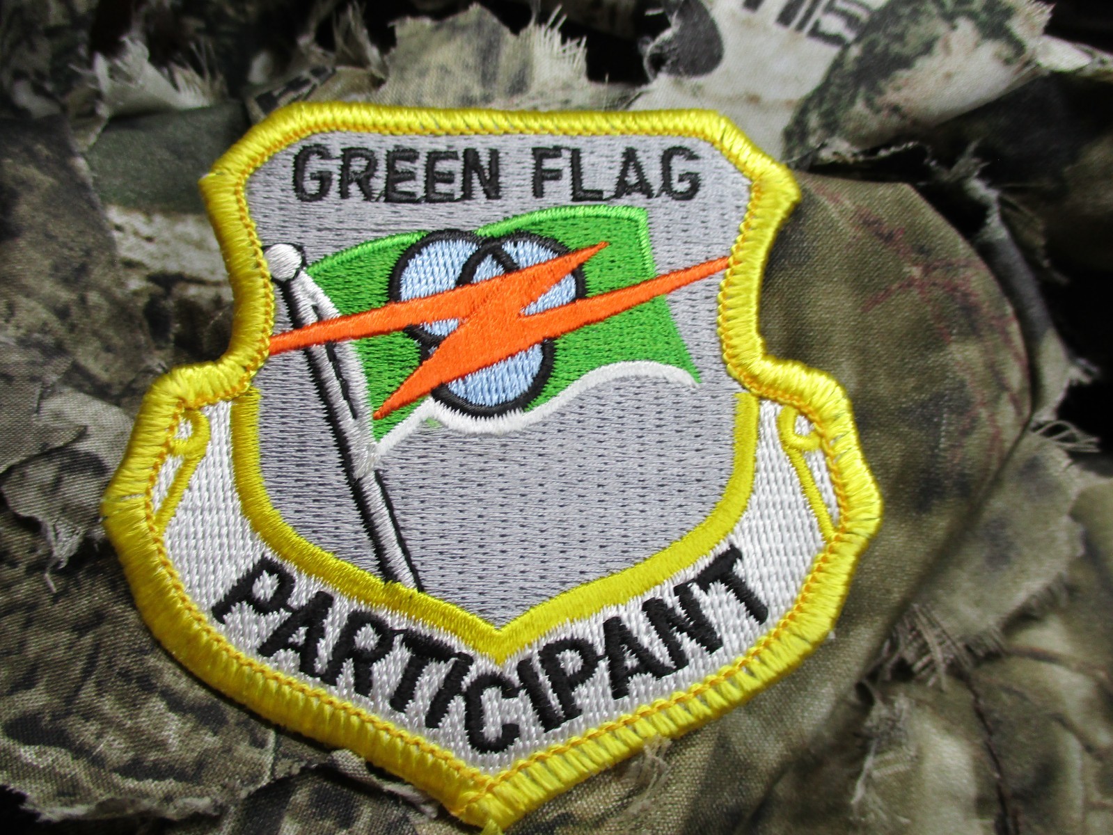 Green Flag Participant Patch