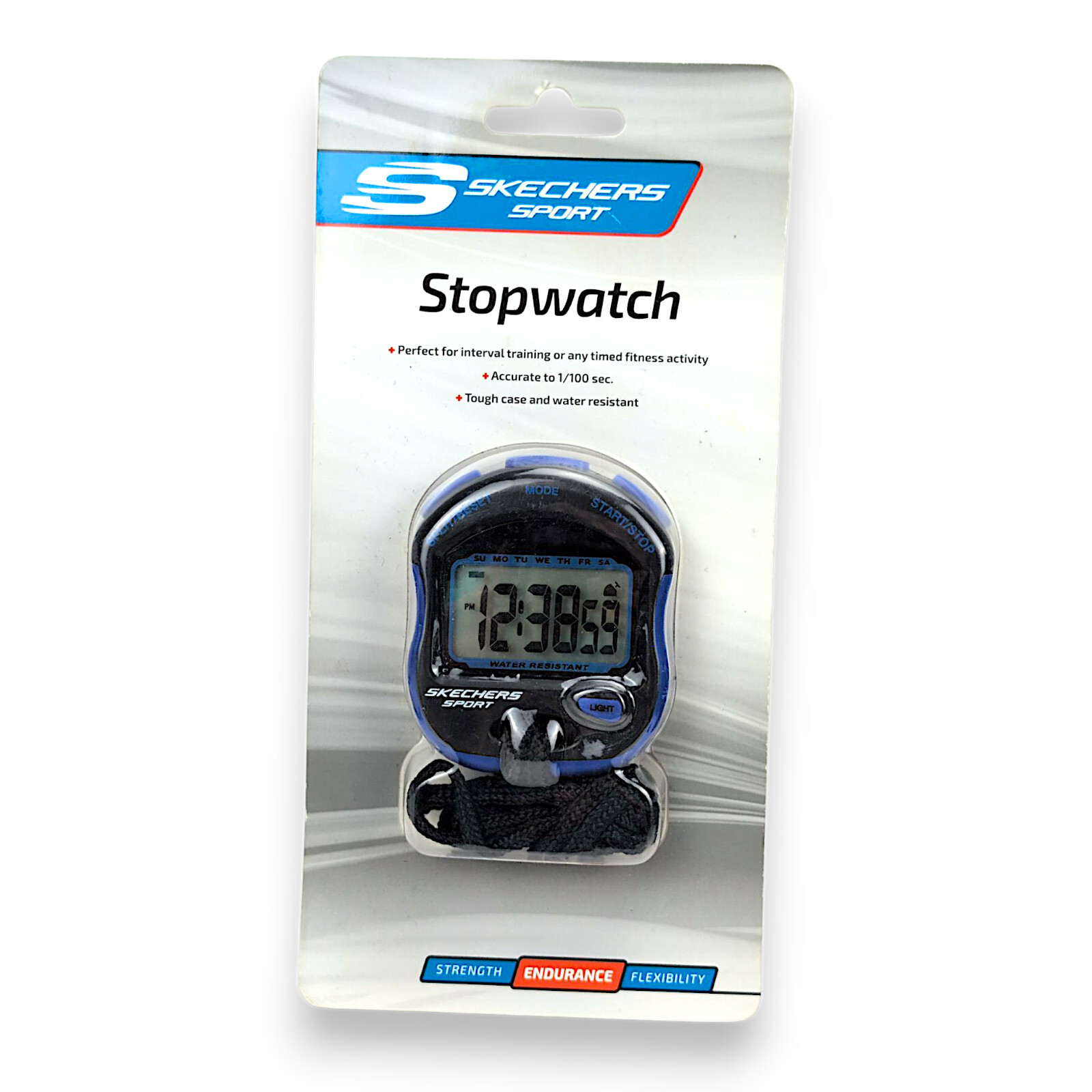 Skechers Sport Stopwatch - Water Resistant Tough Case