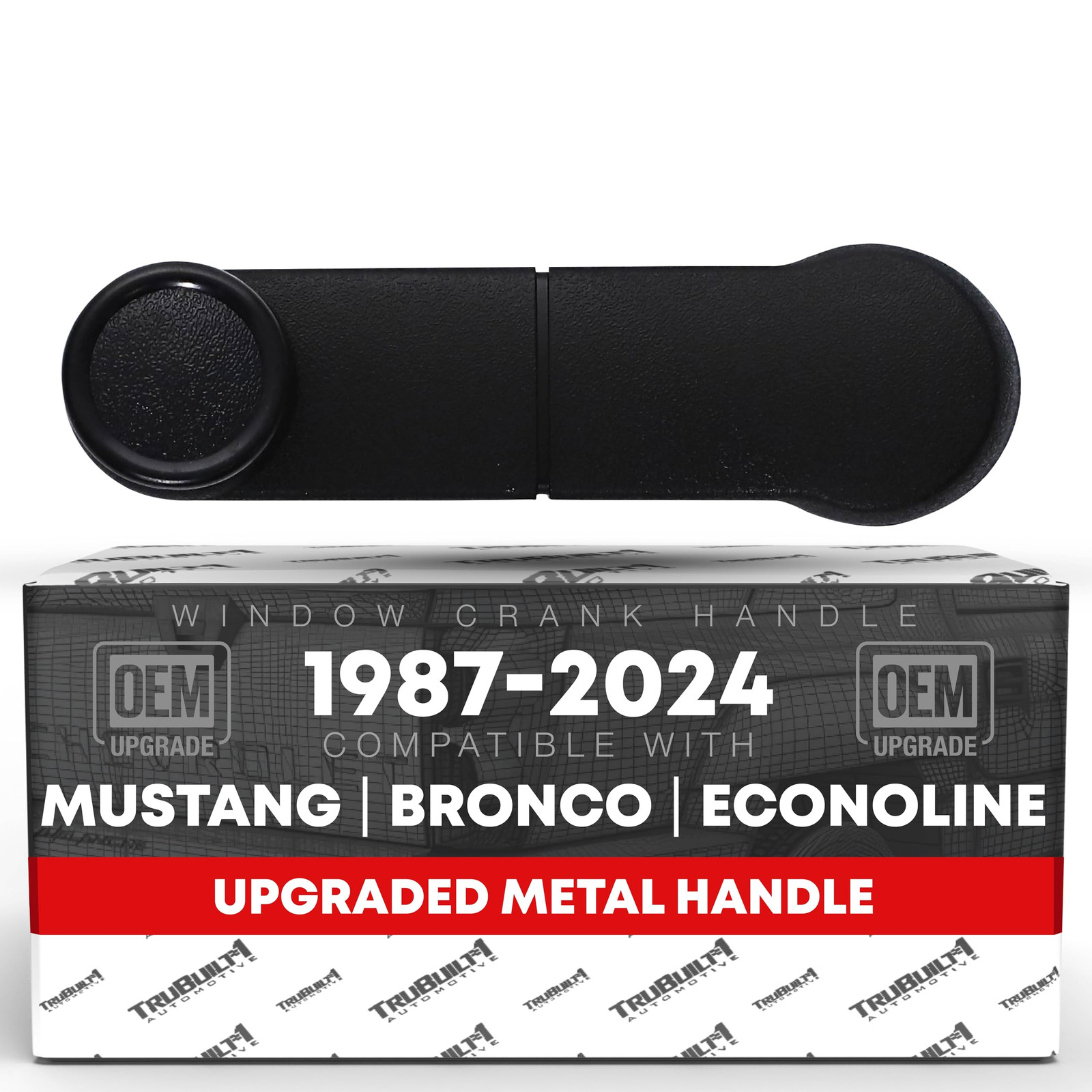 Window Crank Handle, Left & Right for Ford F-150, Mustang, Bronco, Econoline