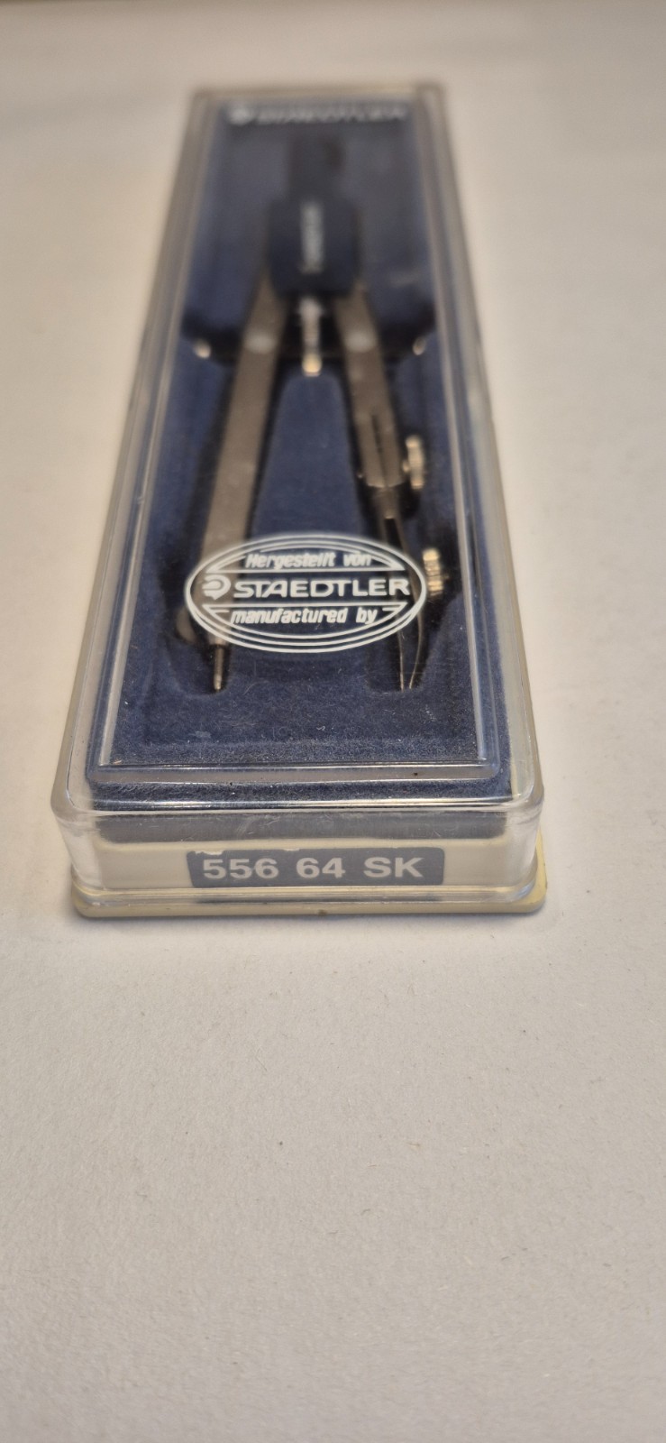 Vintage Steadtler precision compass 556 64 SK boxed