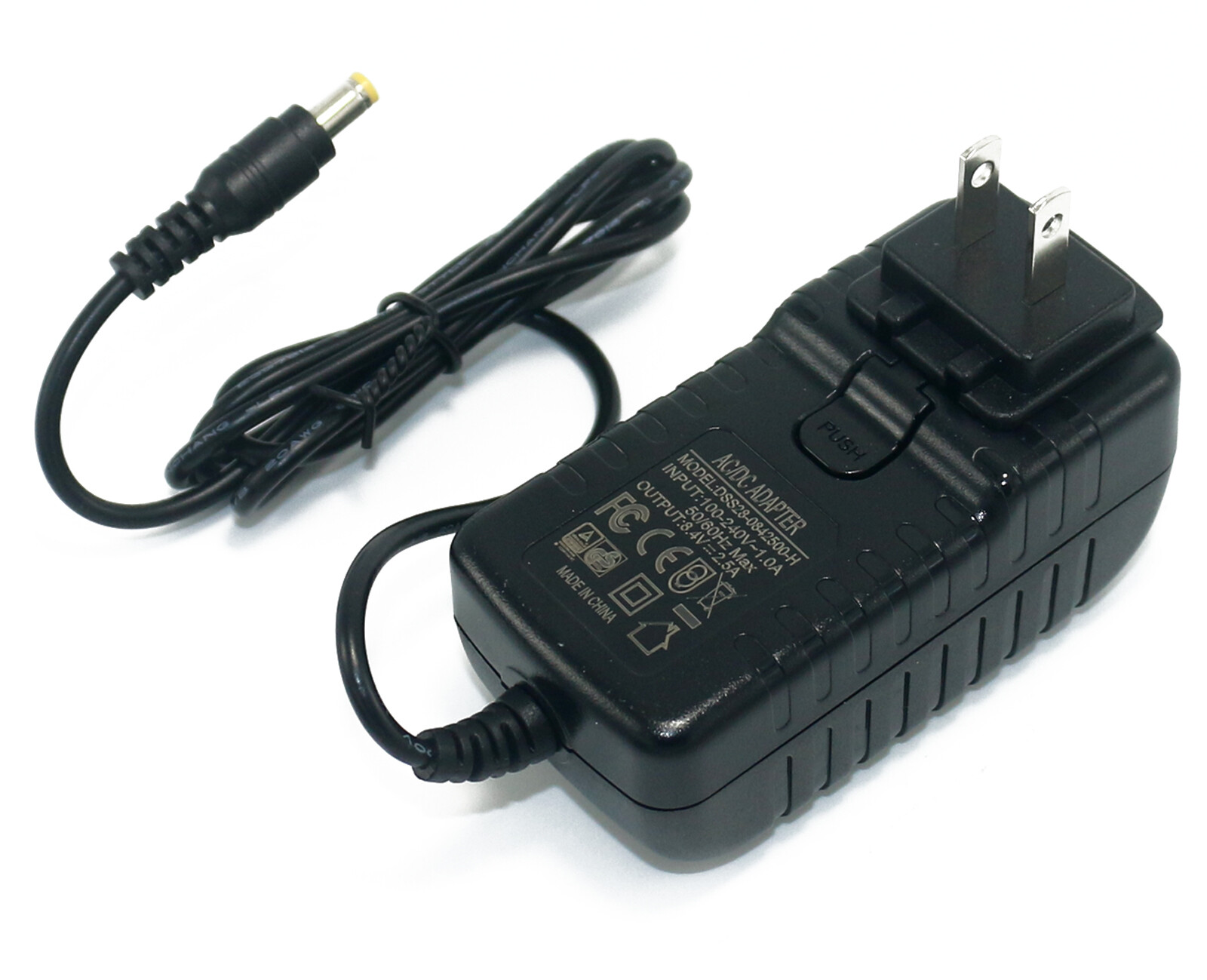 8.4V 2.5A Smart Charger for 7.2V 7.4V Li-Po Li-ion Battery w/US EU AU or UK plug