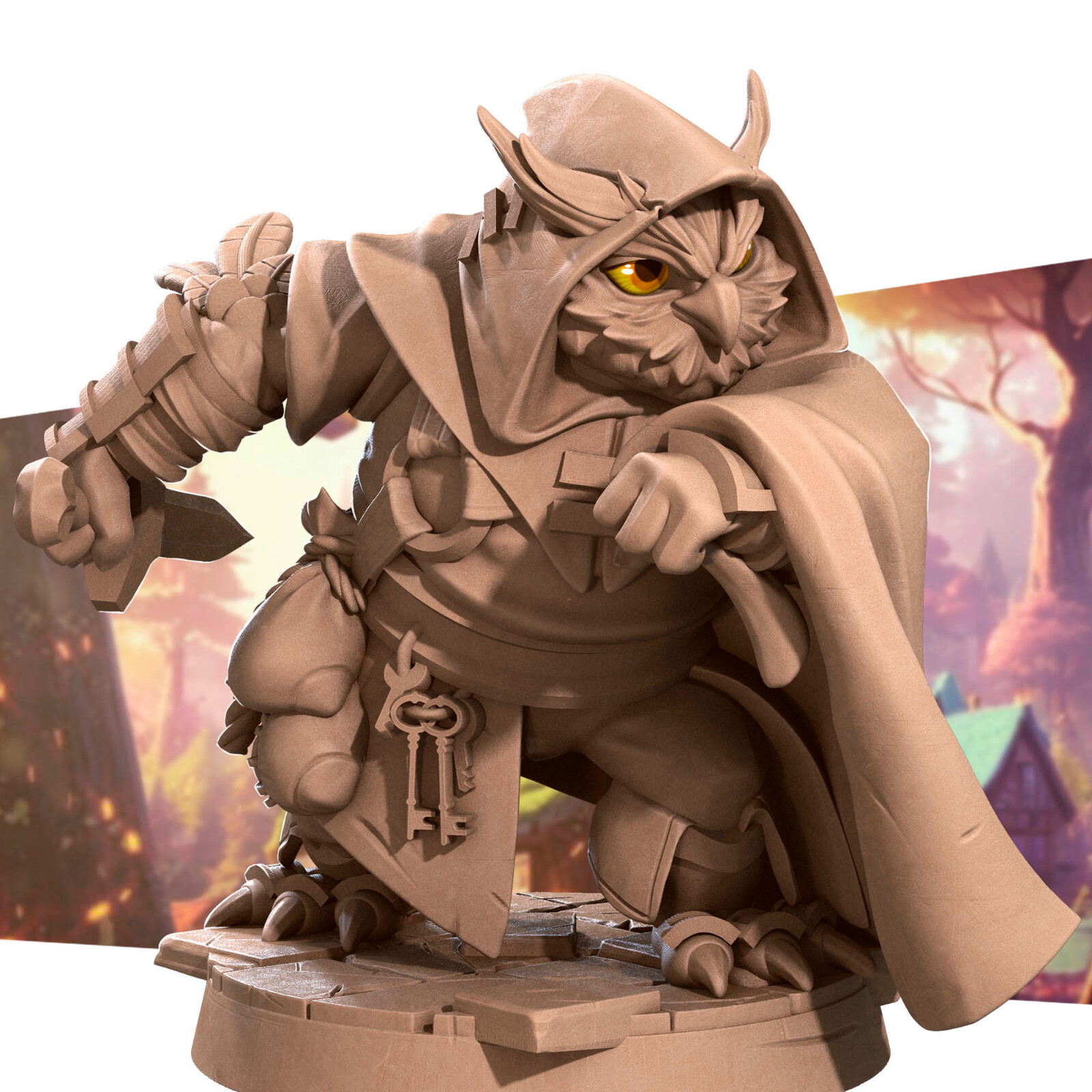 Owlin Rogue - Bite the Bullet - Dungeons and Dragons