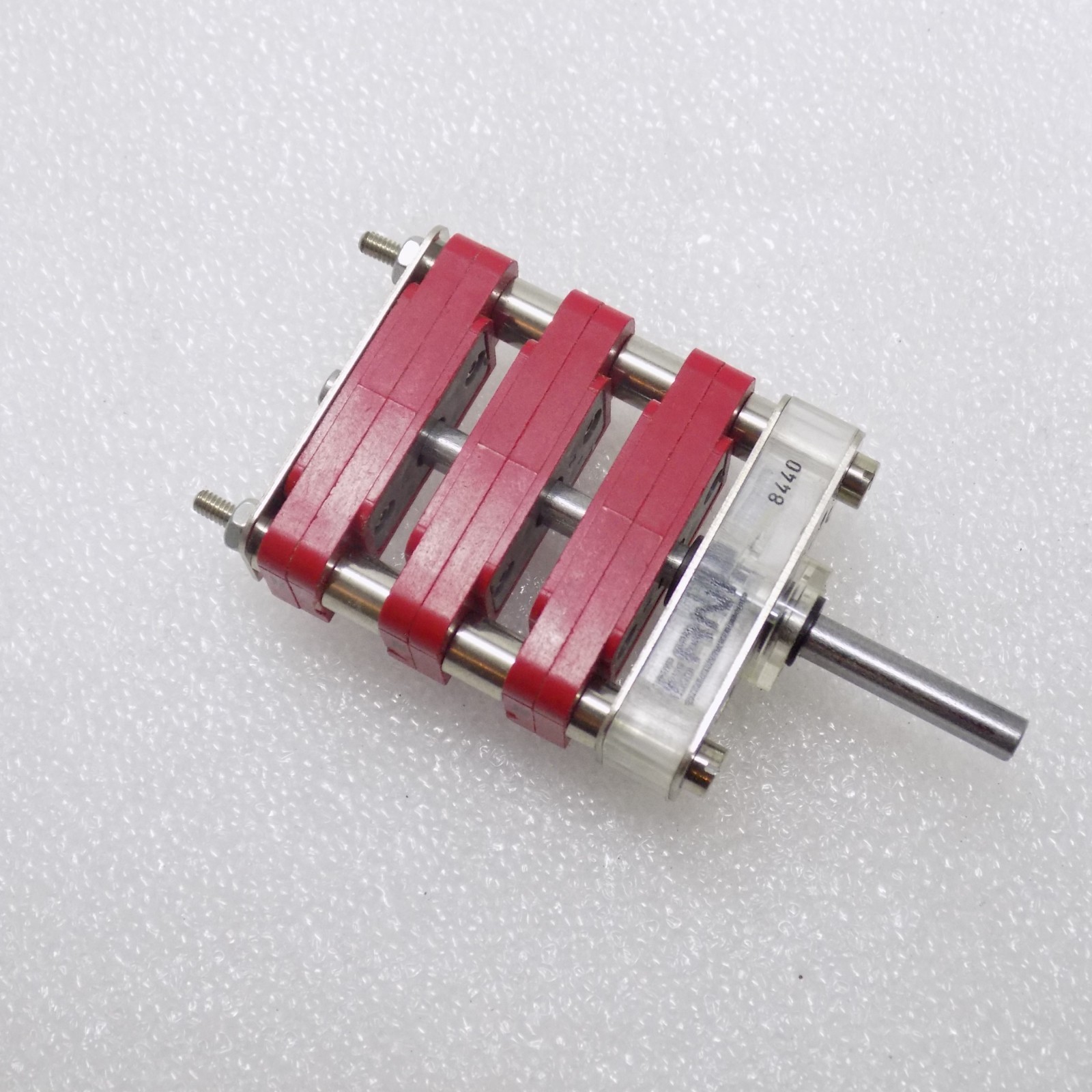 1x ERNI rotary switch 3 Pole 12 positions audiopaile