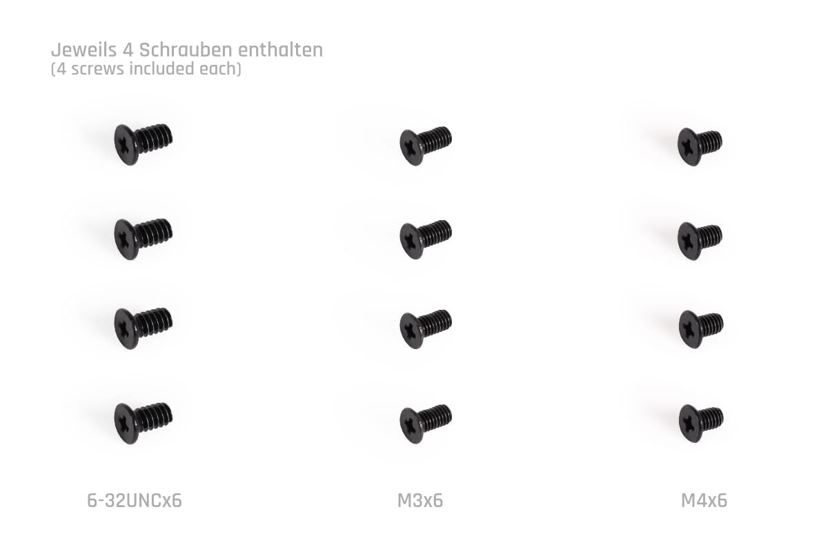 Alphacool Core Distro Plate Push Mounting Set, 17mm