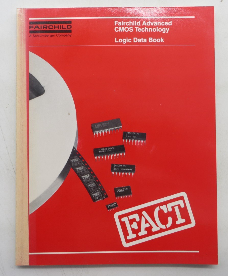 Fairchild Advanced CMOS Technology Logic Data Book 1985 vintage computer book