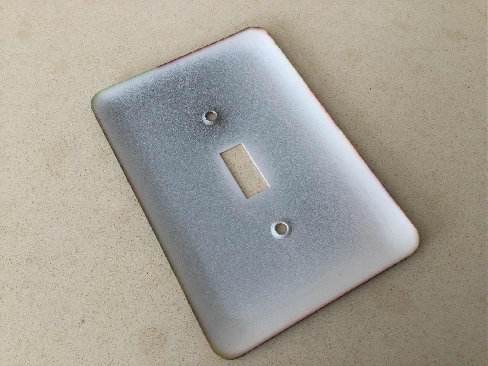 Deco Style Durable Metal Wall plate. Rooster.
