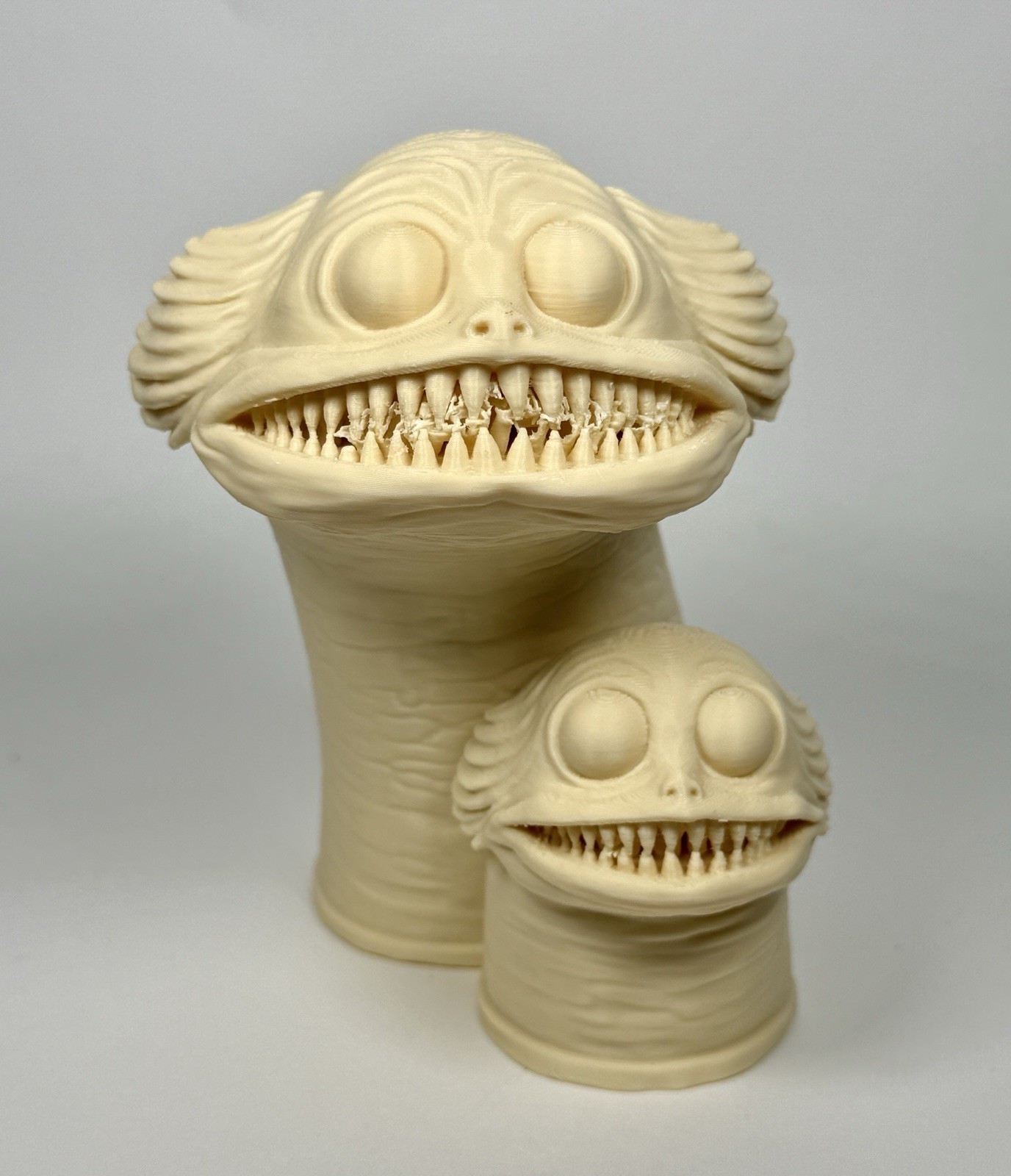 Telescope Fish Toy Mother Baby Toy Sculpt