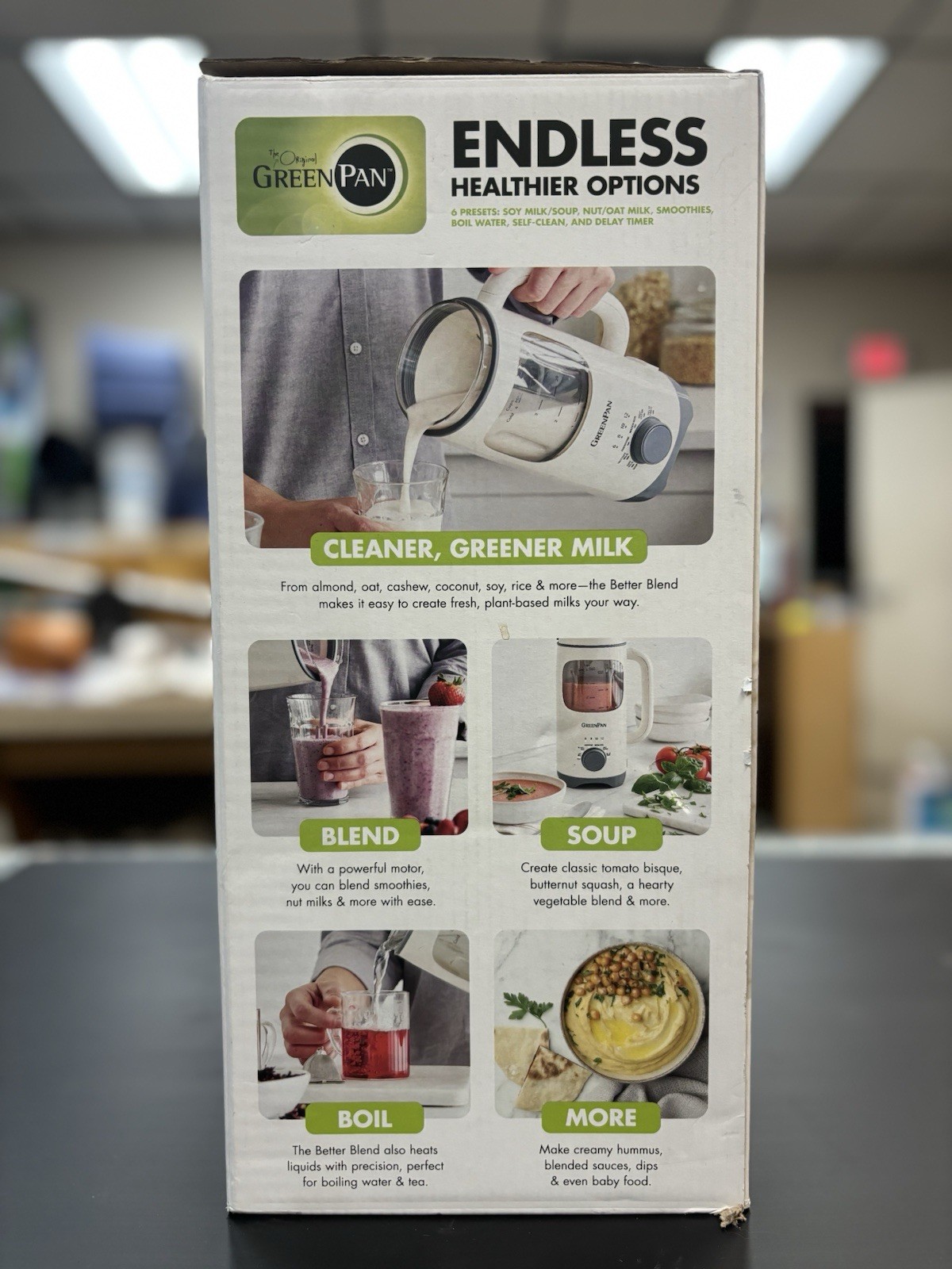 GreenPan Better Blend Soy, Nut & Oat Milk Maker