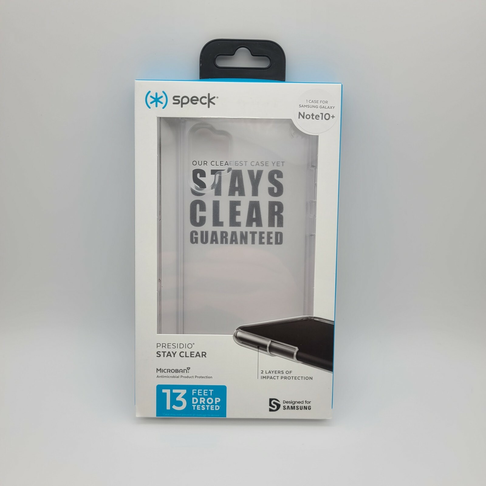 Speck Presidio Stay Clear Case with Microban for Samsung Galaxy Note 10 Plus