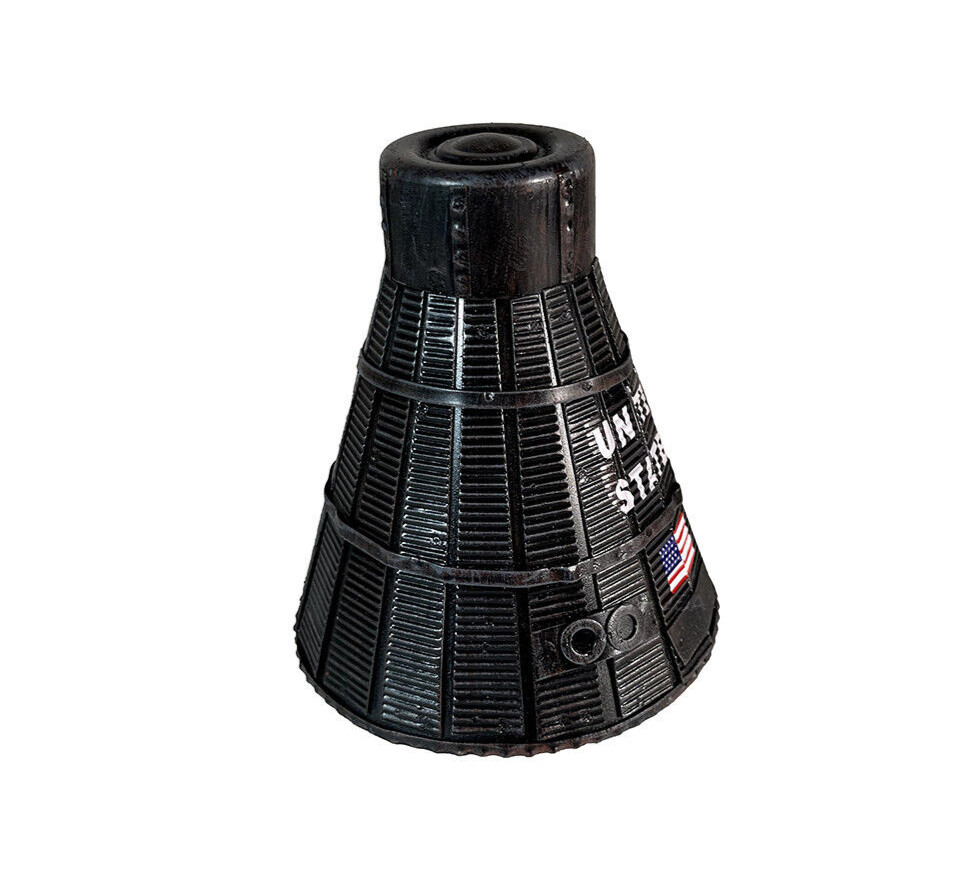 Mercury Friendship 7 Capsule Spacecraft Metal Model 6" NASA Space Mission New
