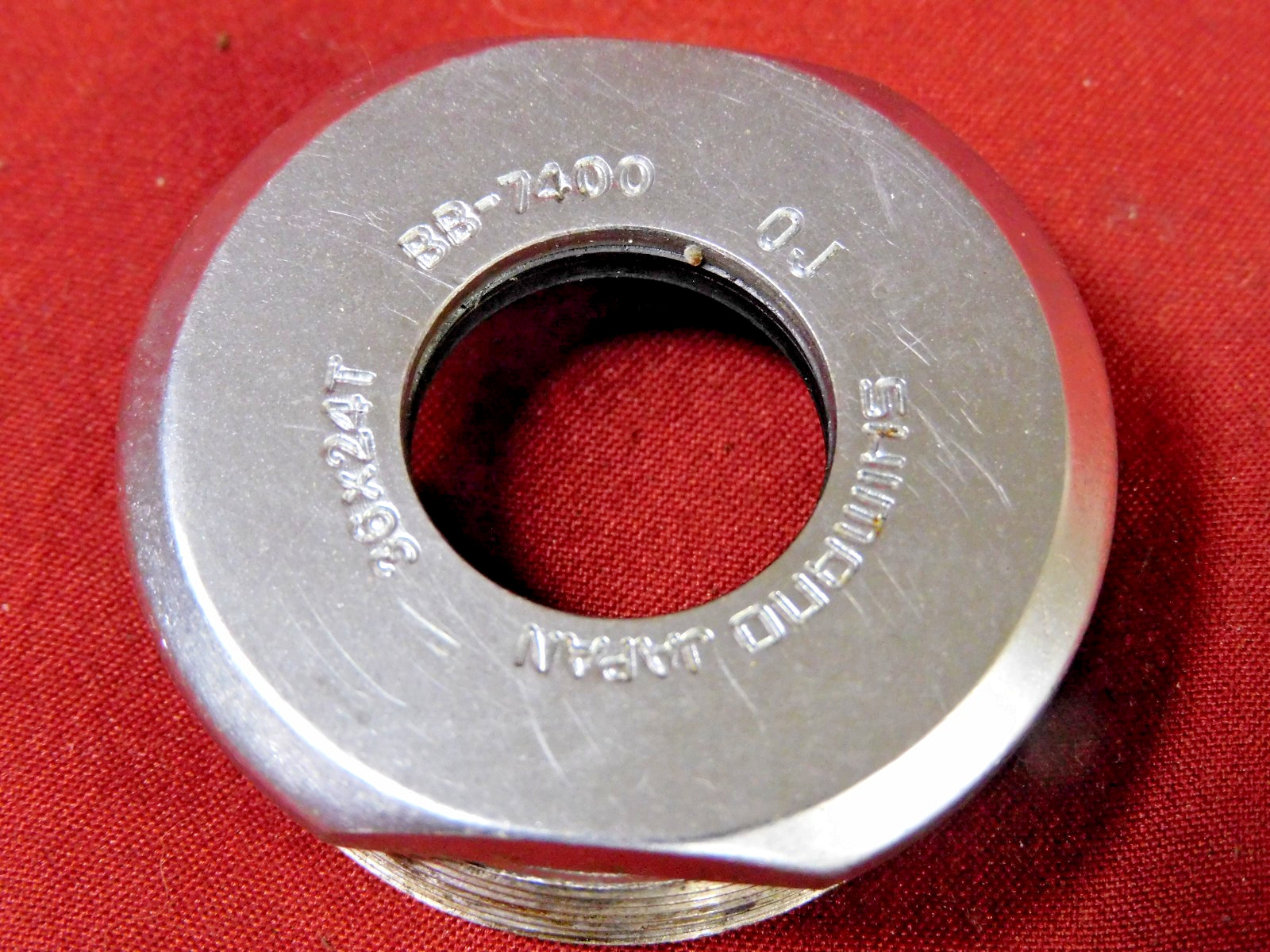Vintage Shimano Dura-Ace Fixed BB-7400 Cup Italian Thread 36 x 24