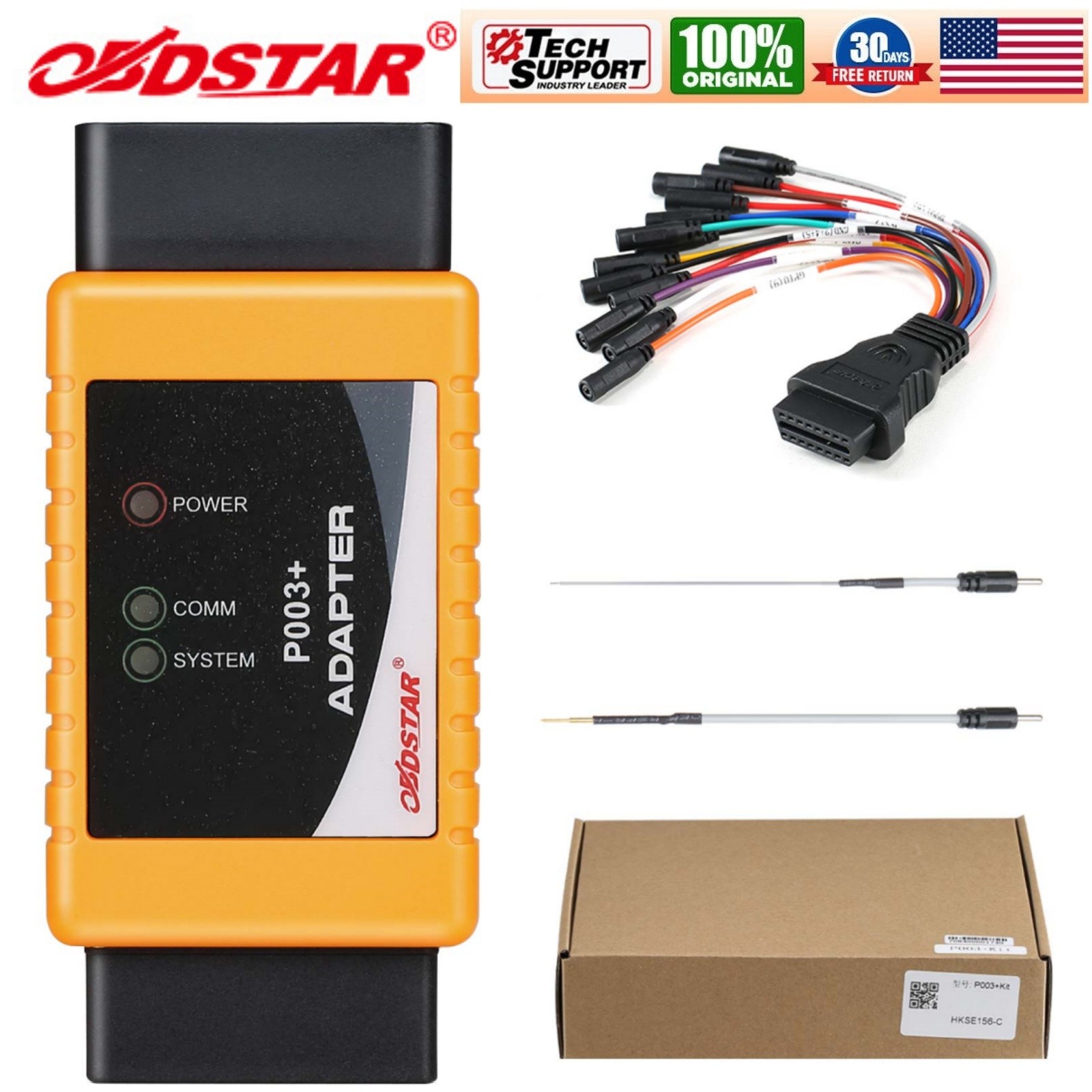 OBDSTAR P003+ Adapter Kit E-CU BENCH Jumper For OBDSTAR IMMO DC706 Series Etc