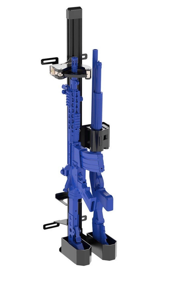 Weiser Solutions DUAL HANDCUFF-LOCK WEAPON MOUNT 4PK