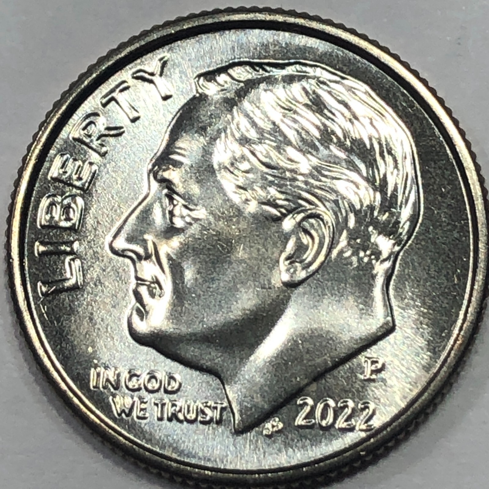 2022 P Roosevelt Dime - Brilliant Uncirculated