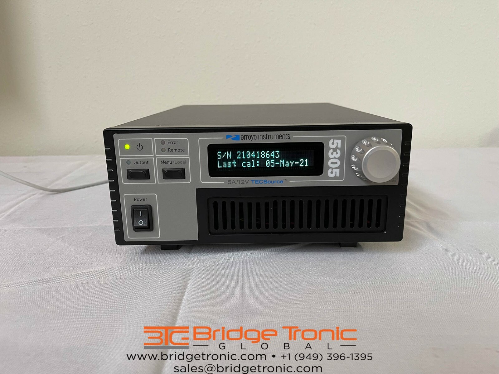 Arroyo 5305 TECSource Temperature Controller