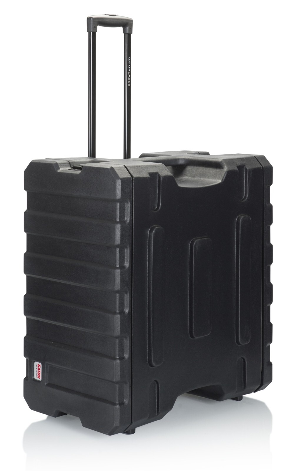 Gator G-PROR-6U-19 Pro Series Molded PE Rack Case with Wheels, 6 Space, 19" Deep