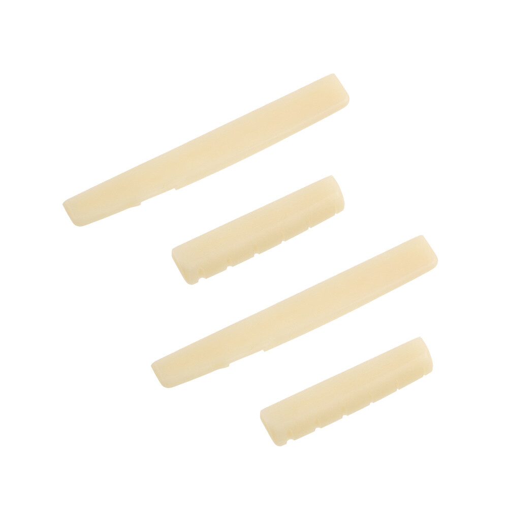 2sets Unbleached Guitar Bone Nut & Saddle Set for YAMAHA FG Acoustic Guitar