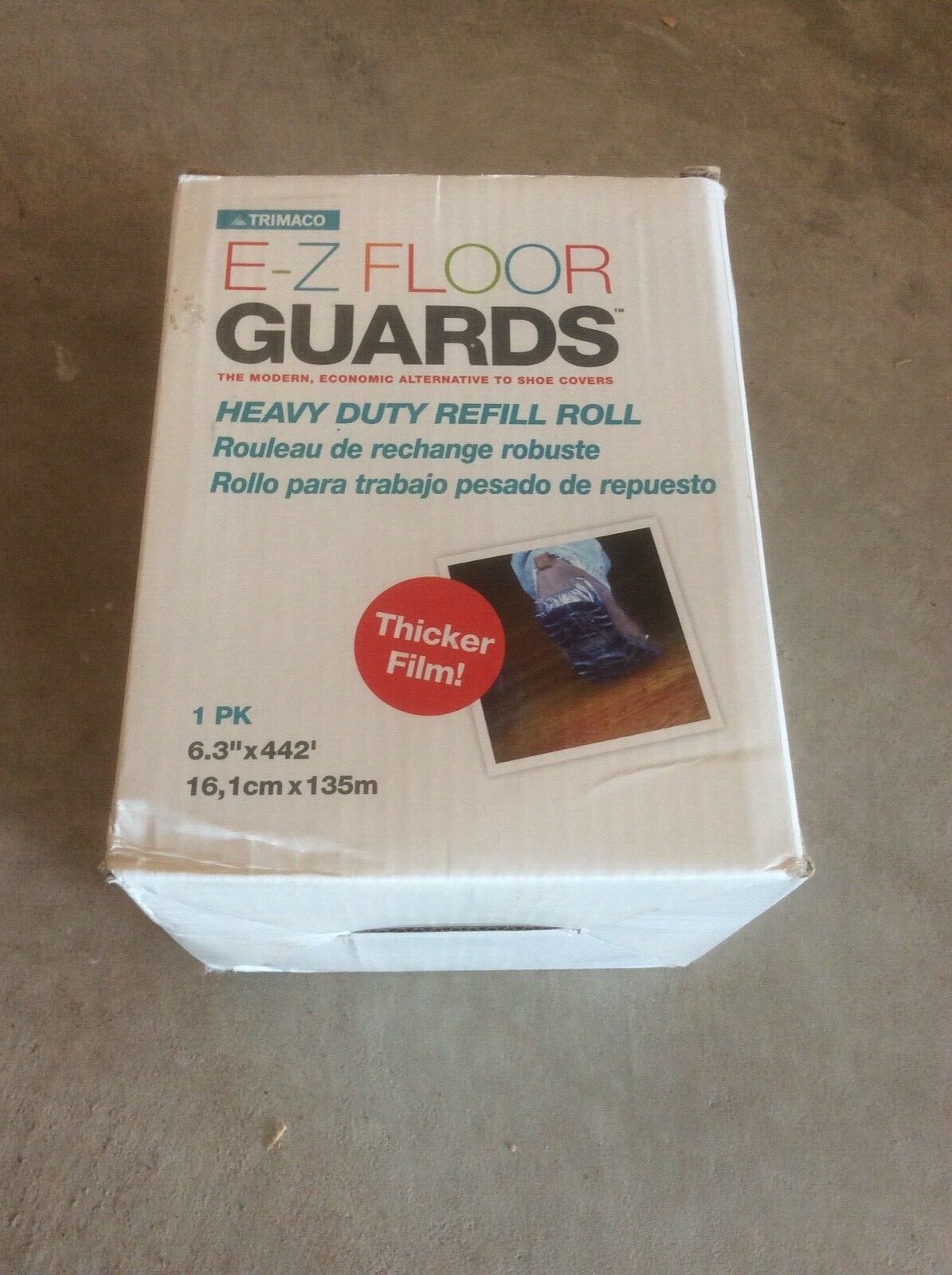 TRIMACO E-Z FLOOR GUARDS REFILL ROLL NEW IN BOX