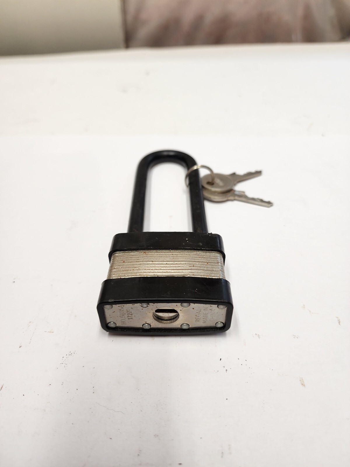 Ruger Factory Gun Lock w/2 Keys Red Black