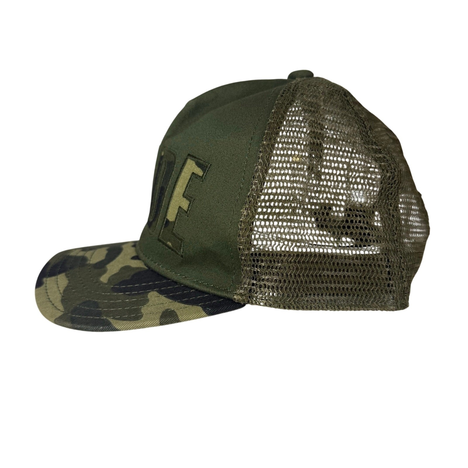 Crazy 8 Boys DUDE Camo Trucker Hat Green Mesh Snapback Adjustable