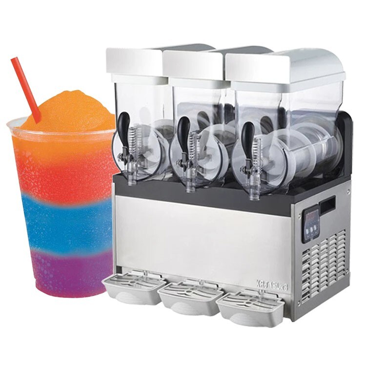 Kolice Commercial Ice Slush Machine Margarita Smoothie Frozen Drink slushie 3X15