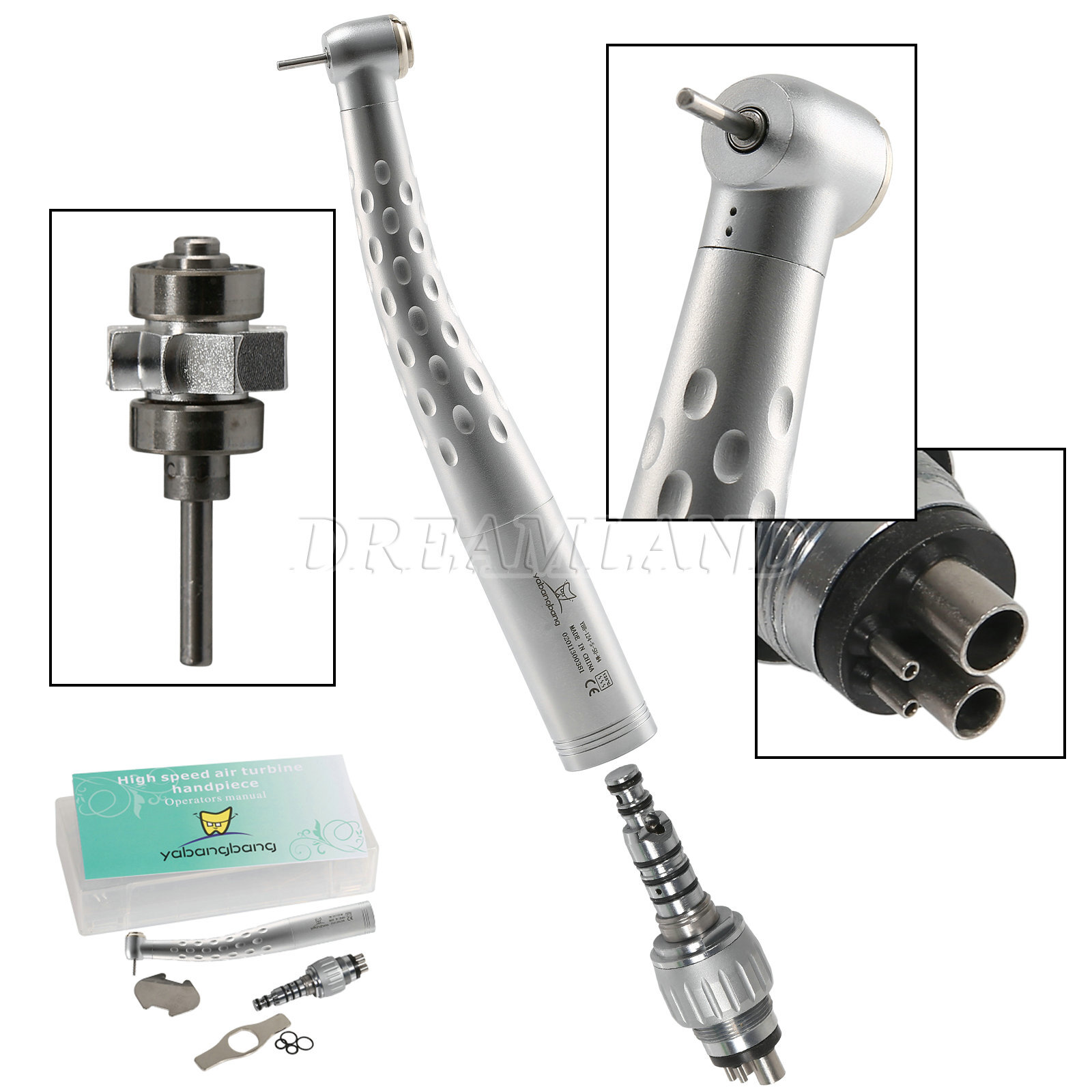 Yabangbang Dental High Speed Handpiece For KaVo MULTIflex Coupler 4 Hole