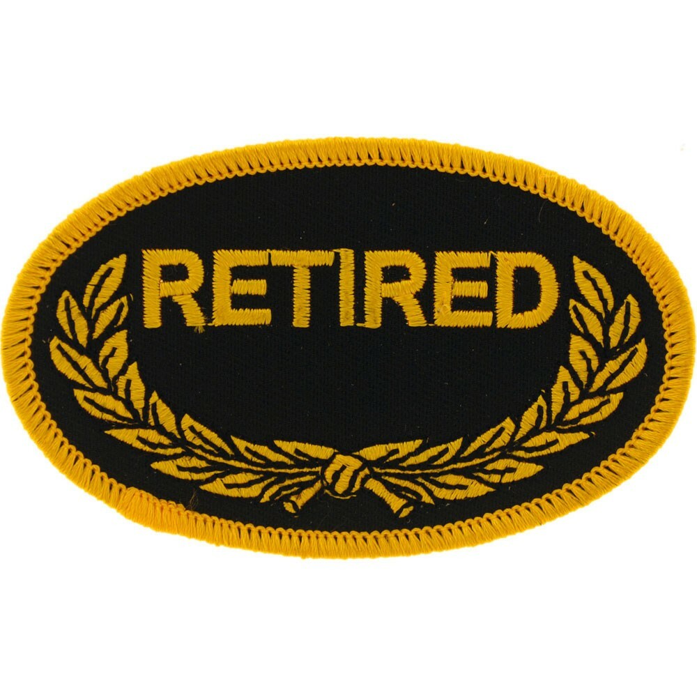 RETIRED Embroidered Shoulder Patch (3-1/2") (0860)