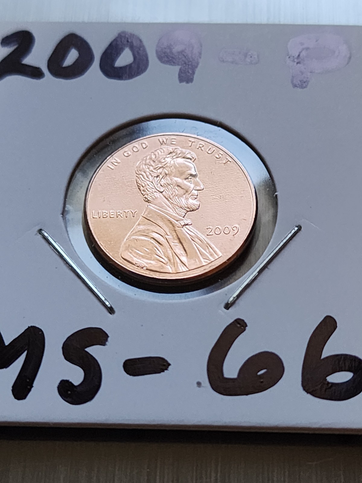 2009 Lincoln Bicentennial Formative Years Variety Small Cent Rim Error/DDO