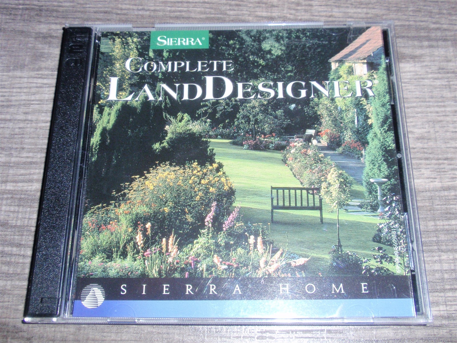 Sierra Complete LandDesigner PC CD-ROM 1998 Windows 95/98 Land Designer 3D Deck