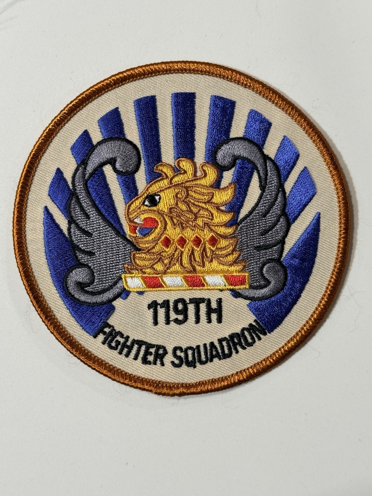 VTG USAF 119th Fighter Squadron (FS) - New Jersey Air National Guard (ANG) Patch