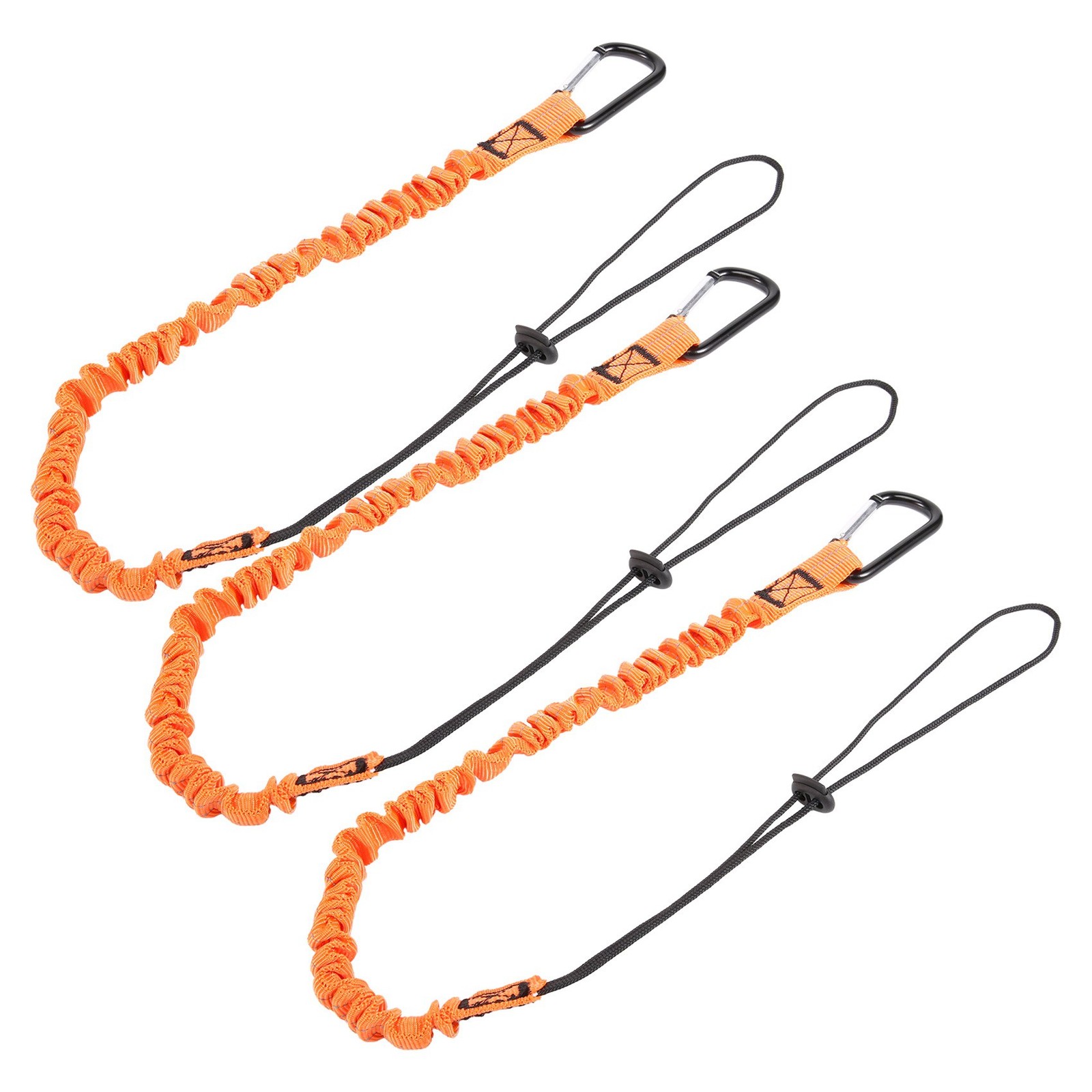 Tool Lanyard,3 Pcs Safety Lanyard with Carabiner,Shock Absorbing Safety6125