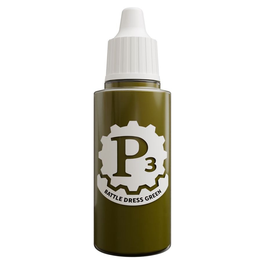 SFLSFP3-N143 Steamforged Games P3 Paint: Battle Dress Green (18ml)