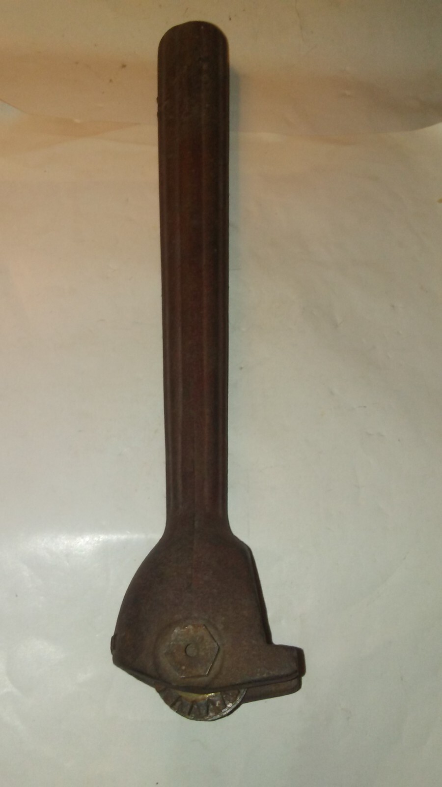 Vintage DUNLAP grinding wheel dresser. old farm tool