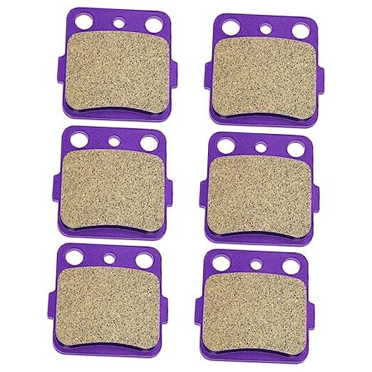 Carbon Fiber Brake Pads Fit for 2007 for Yamaha Raptor 350 YFM350RSE2 Special