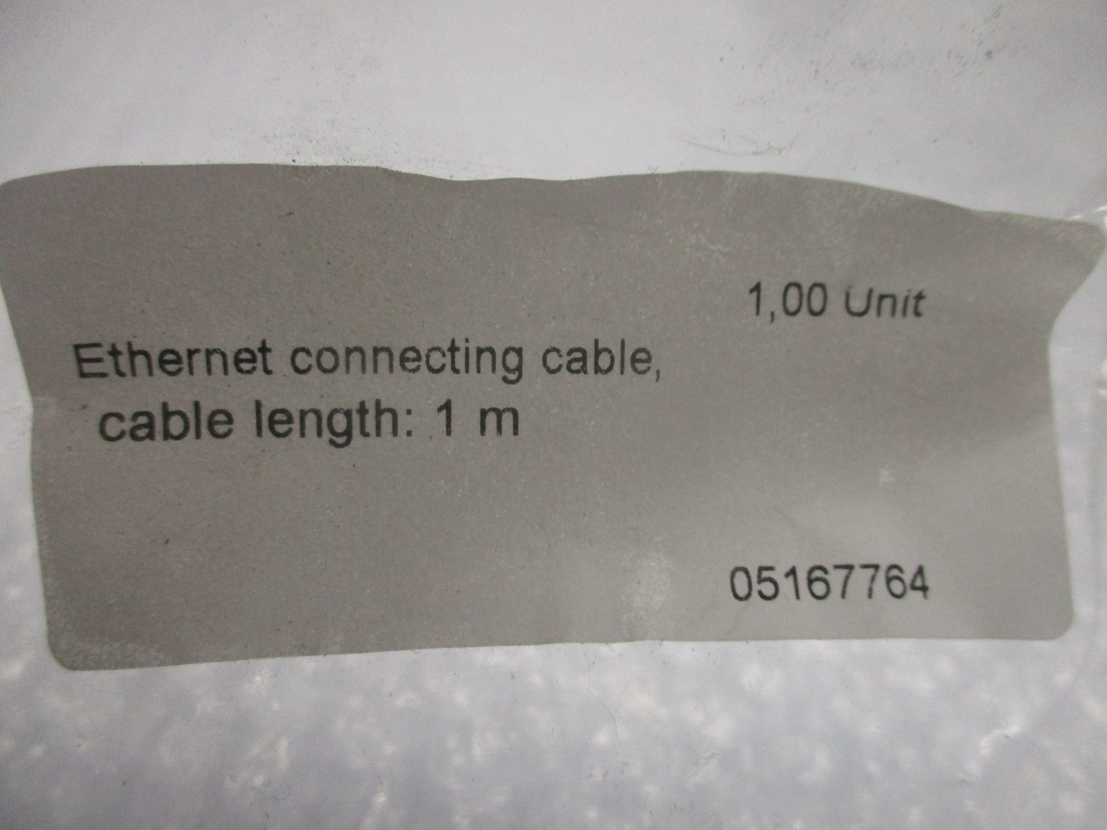 INDUSTRIAL SPARE 05167764 ETHERNET CABLE NSNP