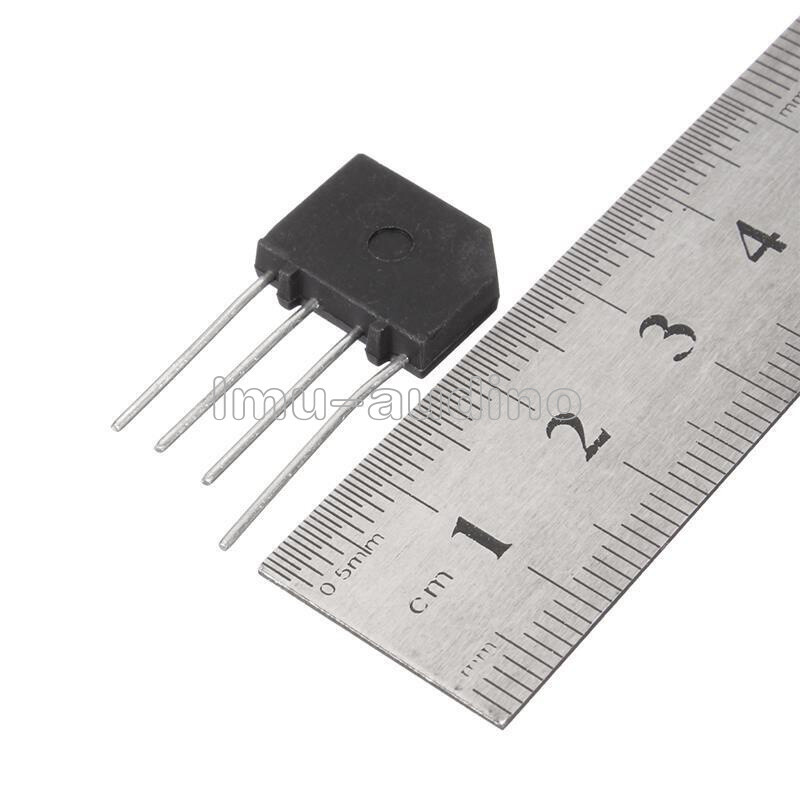 10PCS KBP307 Flat Bridge Grinder 3A/700V