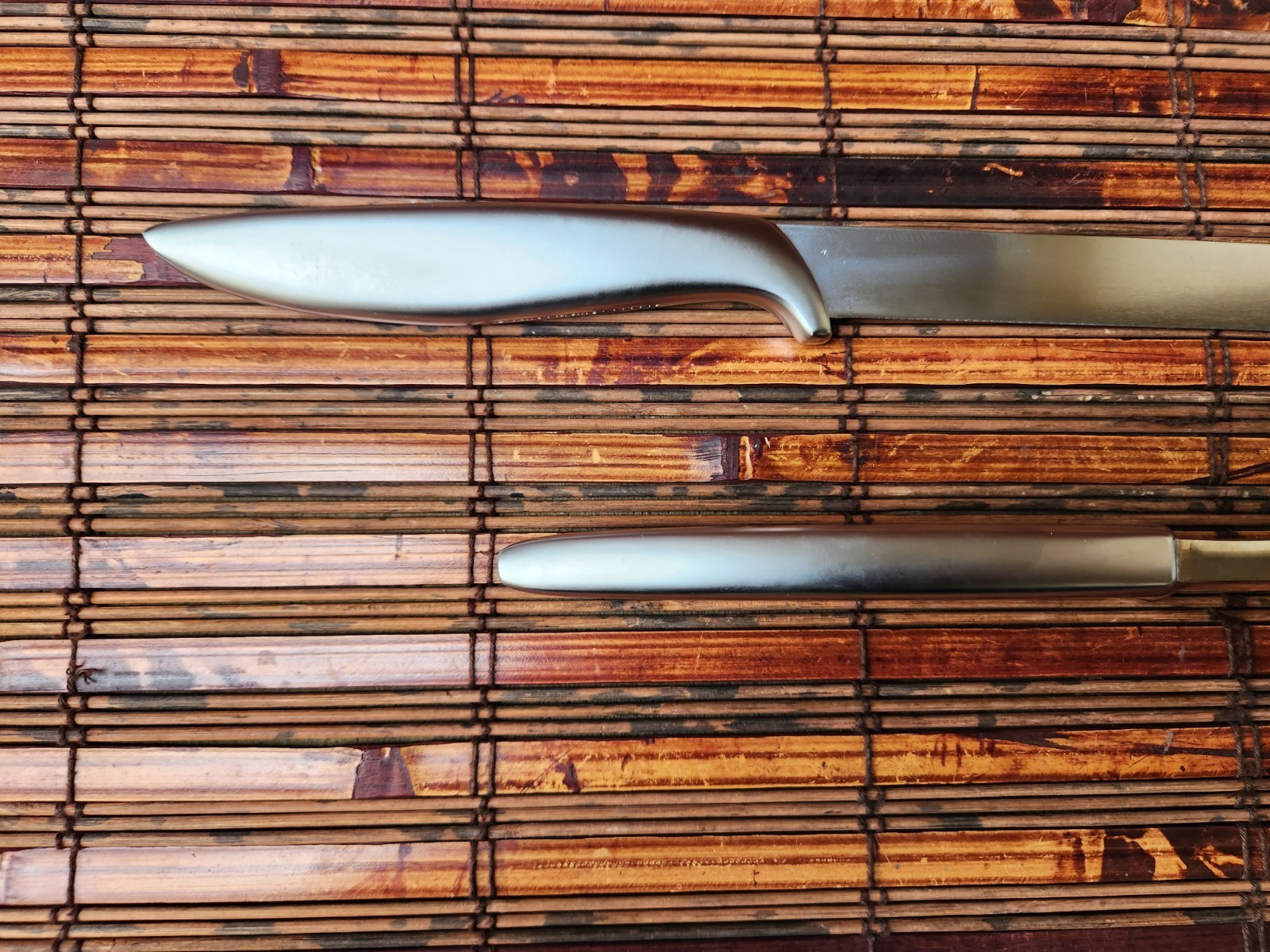 GERBER LEGENDARY BLADES - SNICKERSNEE KNIFE and RON FORK CARVING SET - SHARP!!!