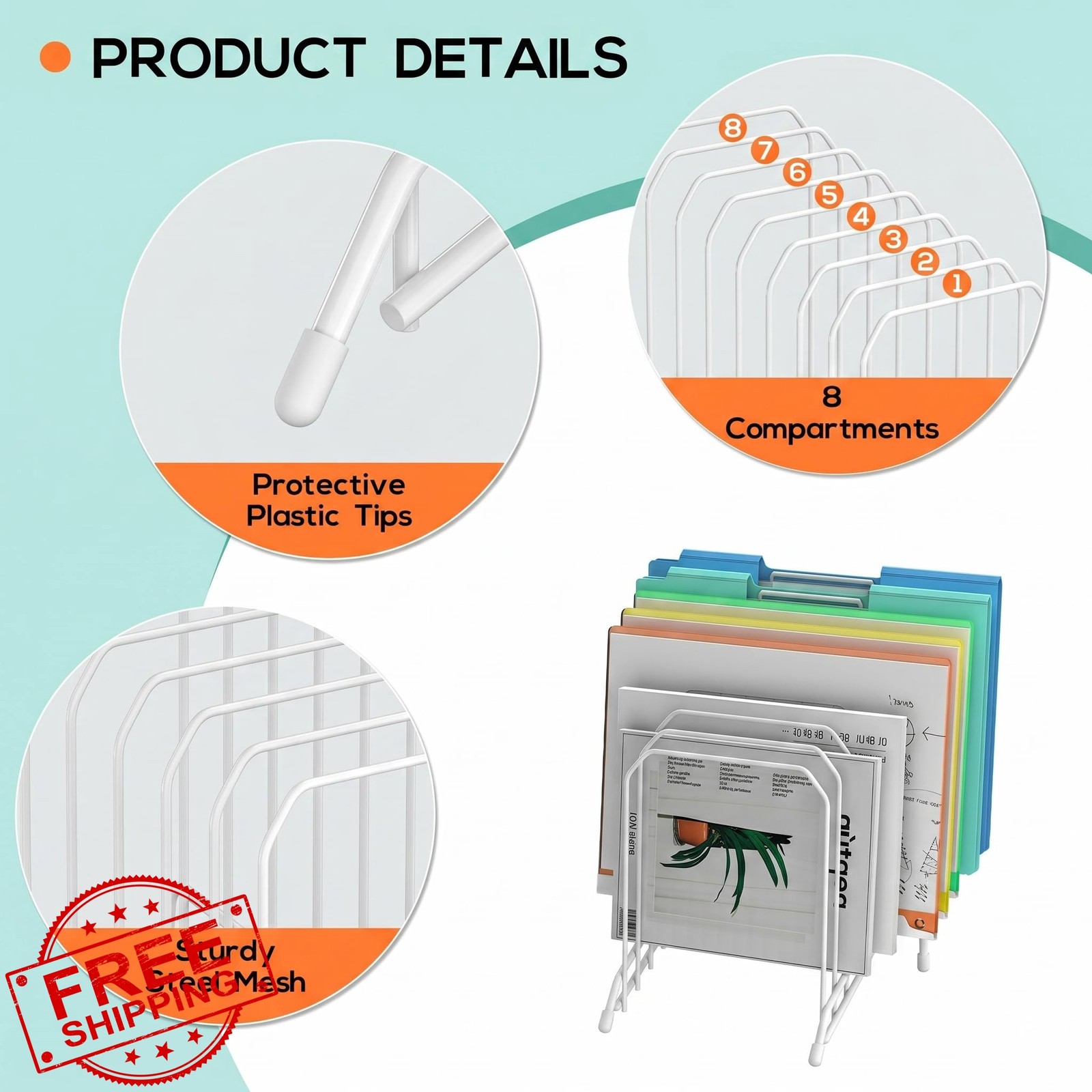 MINDEPOT 2 White Incline Sorter