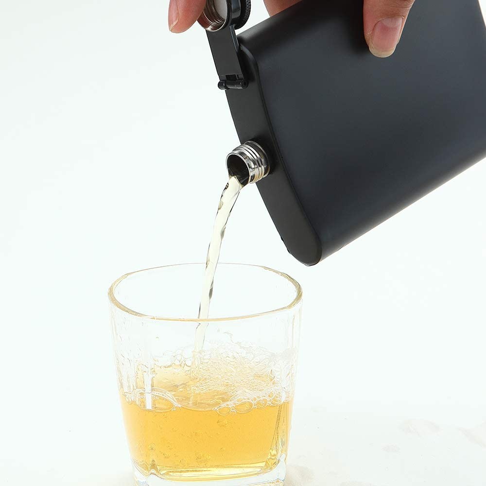Liquor Flask With Funnel